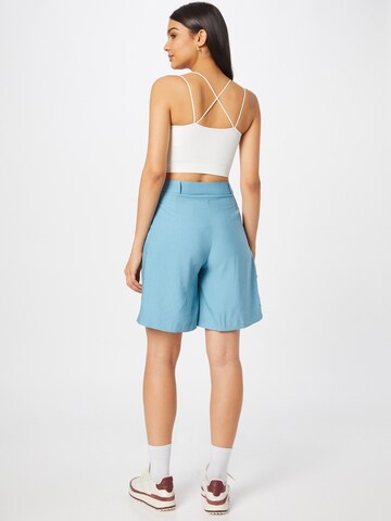 Trendyol Loose fit Pleated Pants in Blue