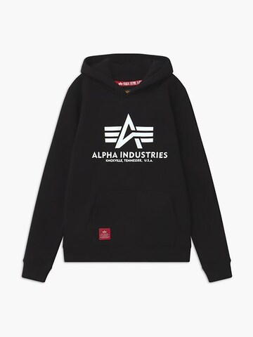 ALPHA INDUSTRIES Sweatshirt 'Basic' in Black