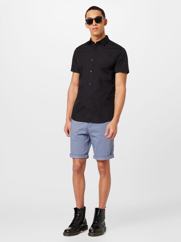 Coupe regular Chemise 'Joe' JACK & JONES en noir