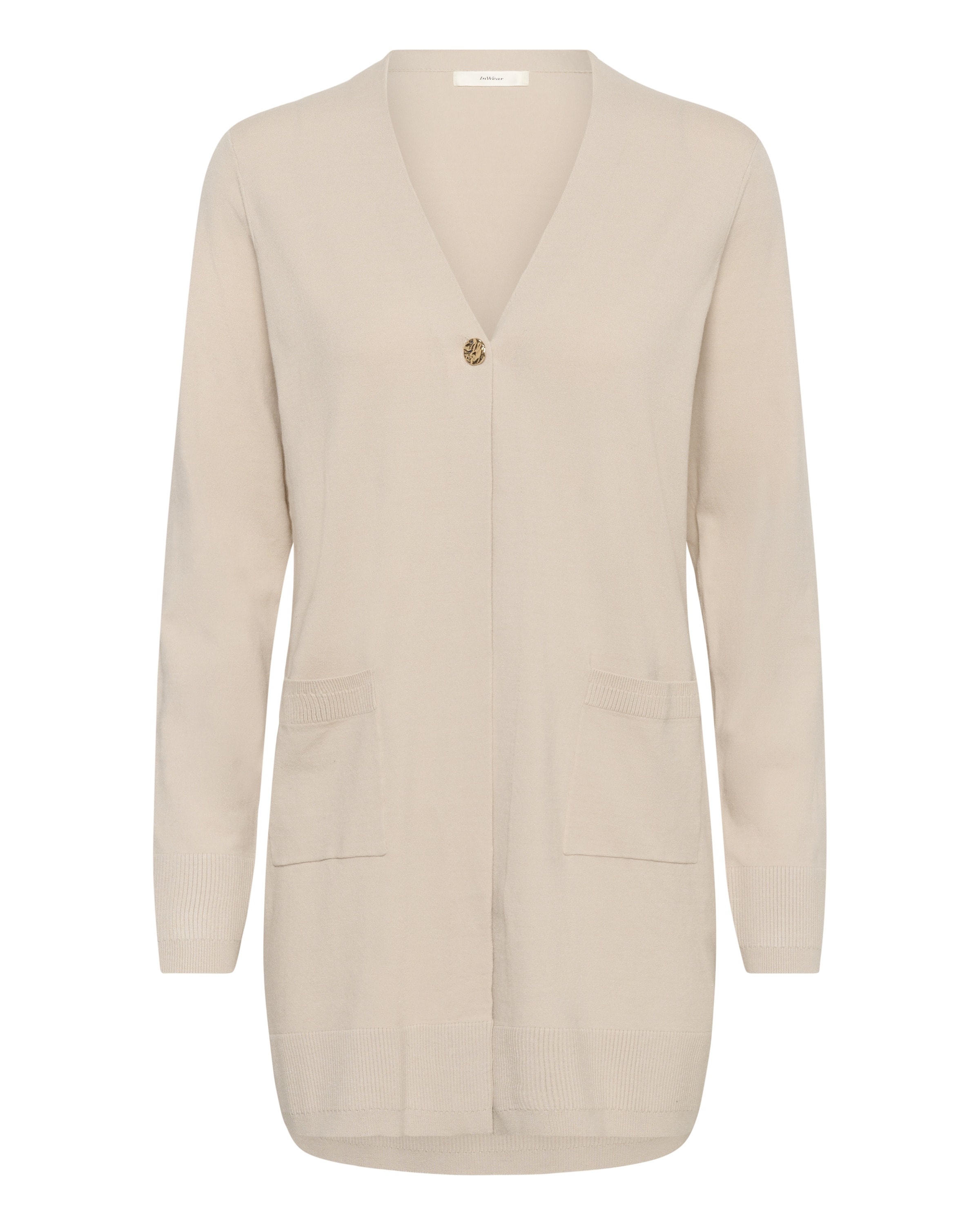 InWear Cardigan 'MIKO' i beige: forside