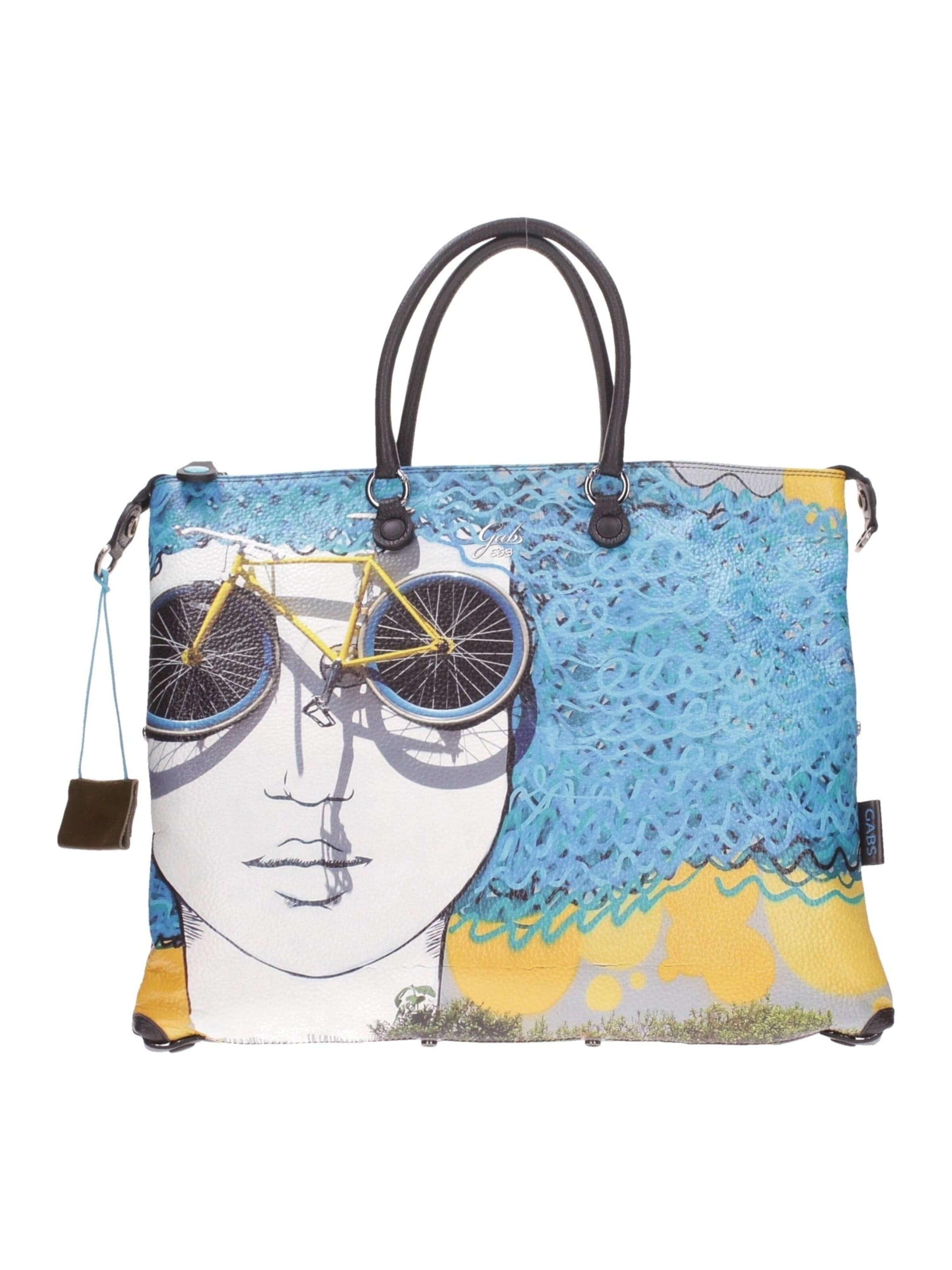 Borsa a mano di Gabs in blu: frontale