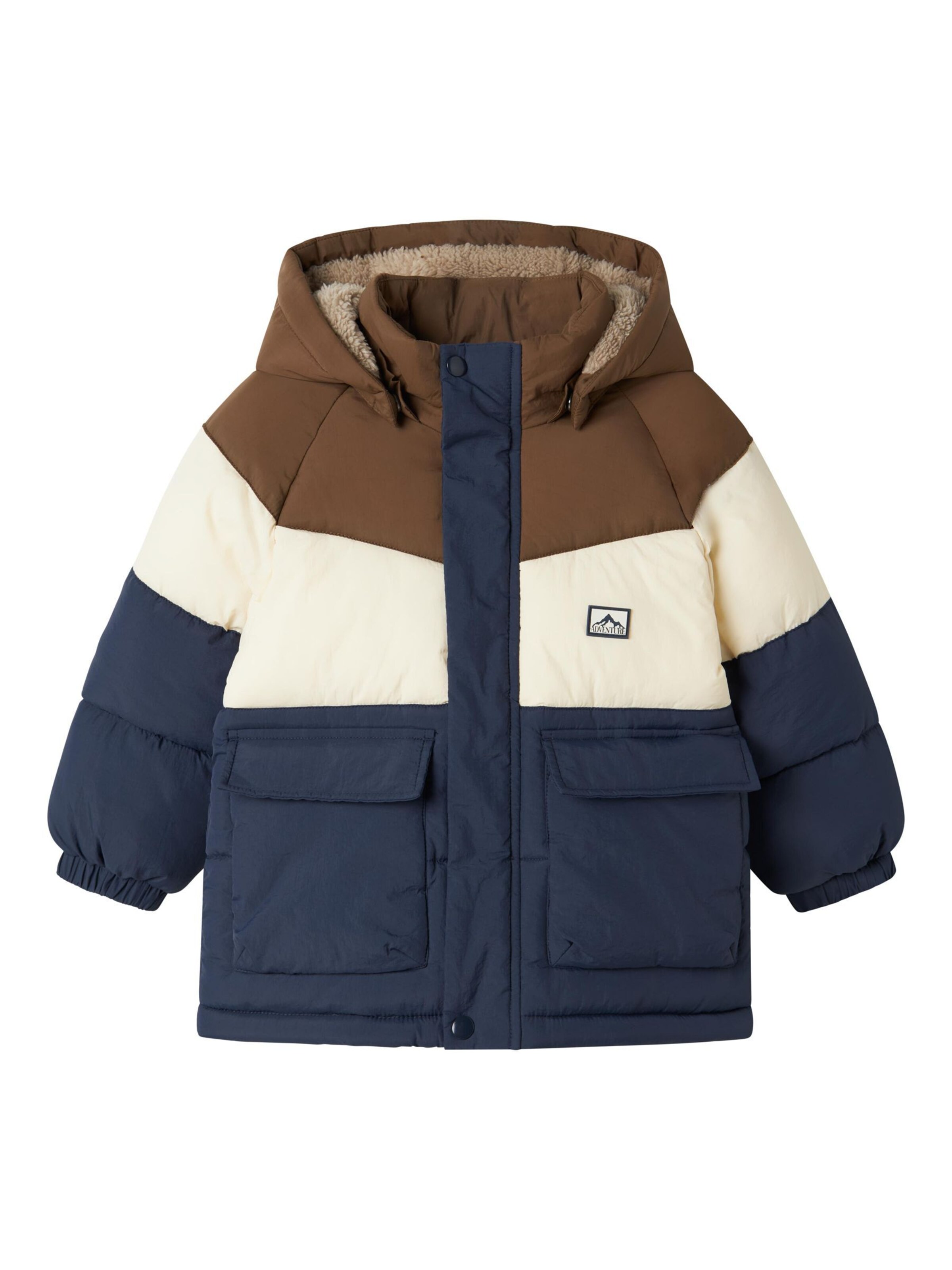 Giacca invernale di NAME IT in blu: frontale