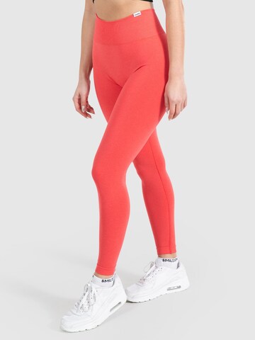 Smilodox Skinny Leggings in Red