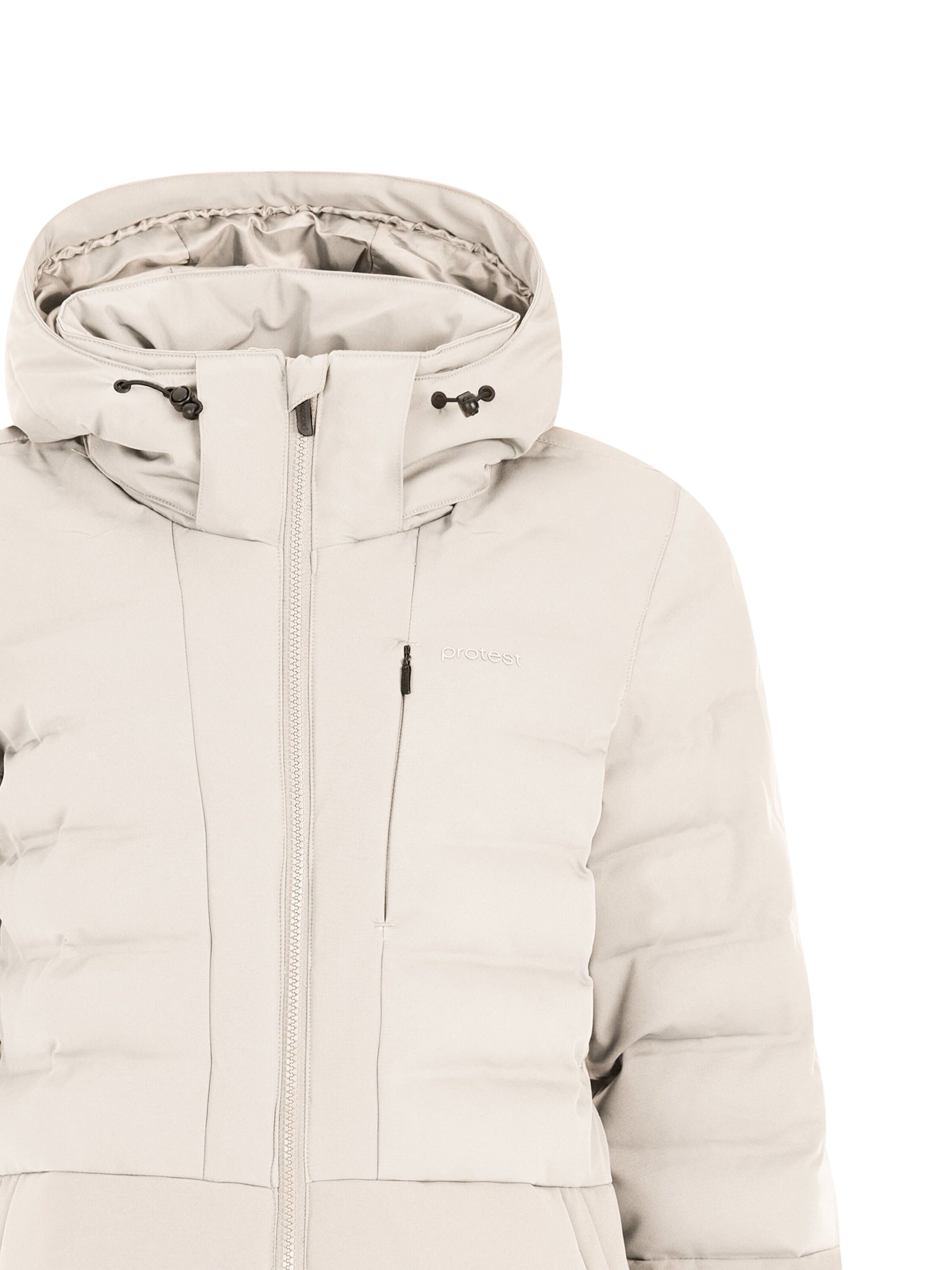 PROTEST Athletic Jacket 'PRTHazely' in White