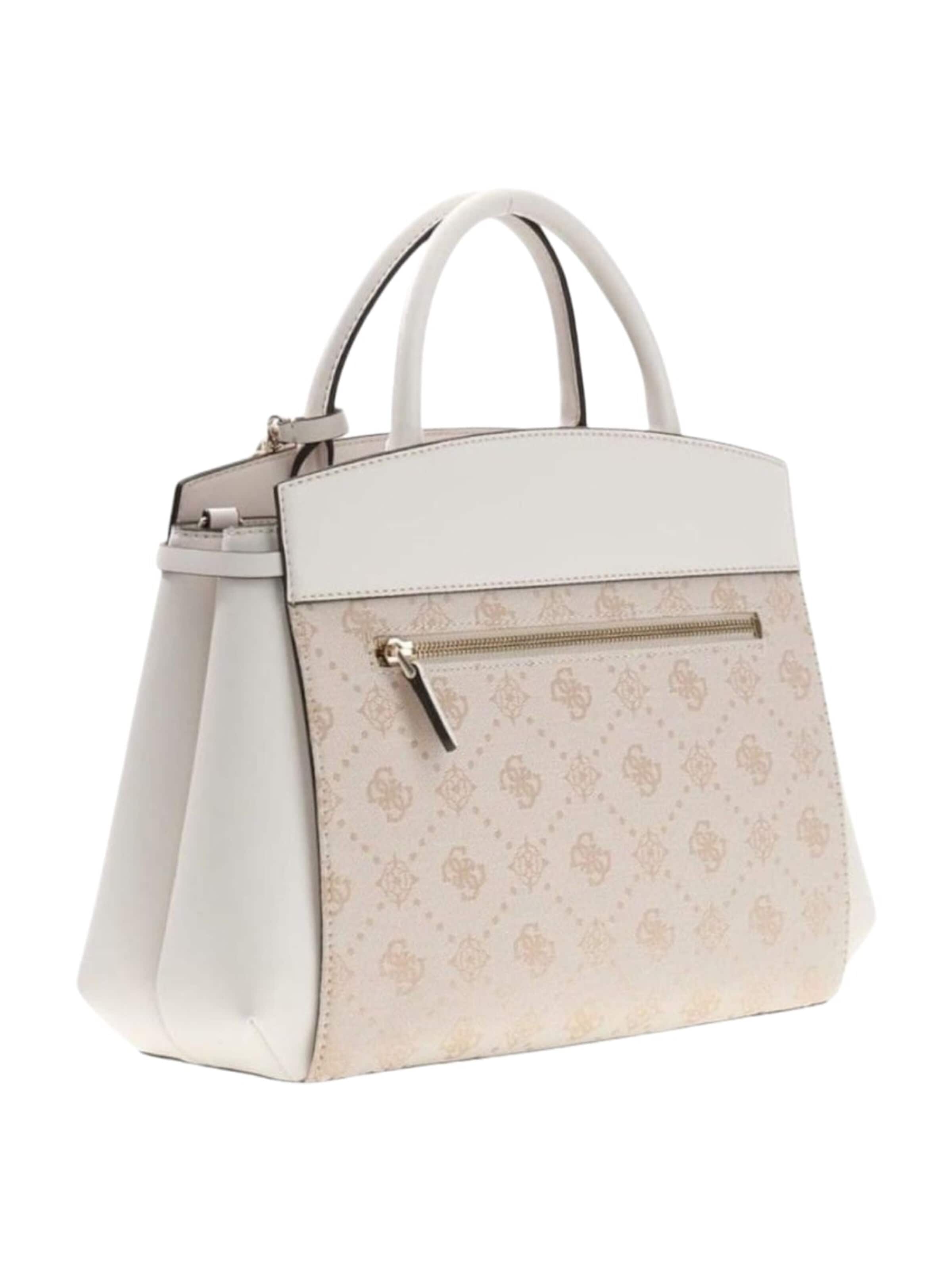 GUESS Handtasche 'Melinda'‌‌‌‌‌‌‌‌‌‌ in Weiß
