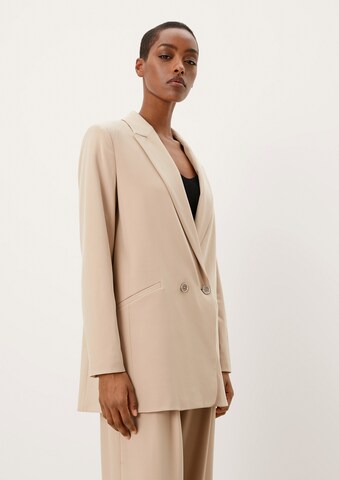 s.Oliver BLACK LABEL Blazers in Beige: voorkant