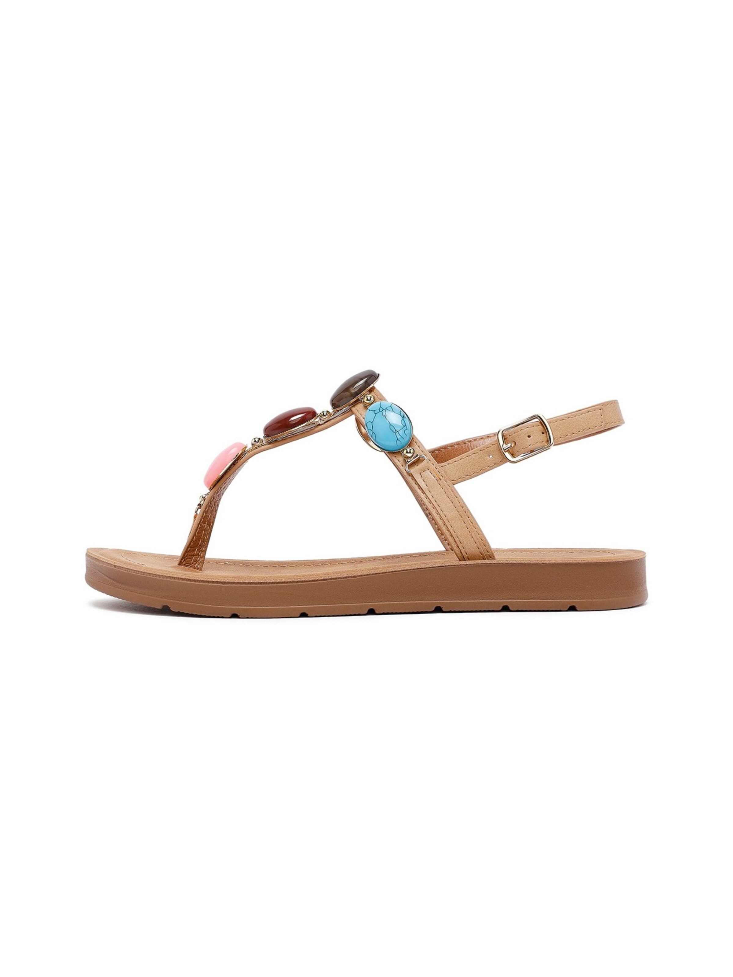Derimod Sandals in Beige: front