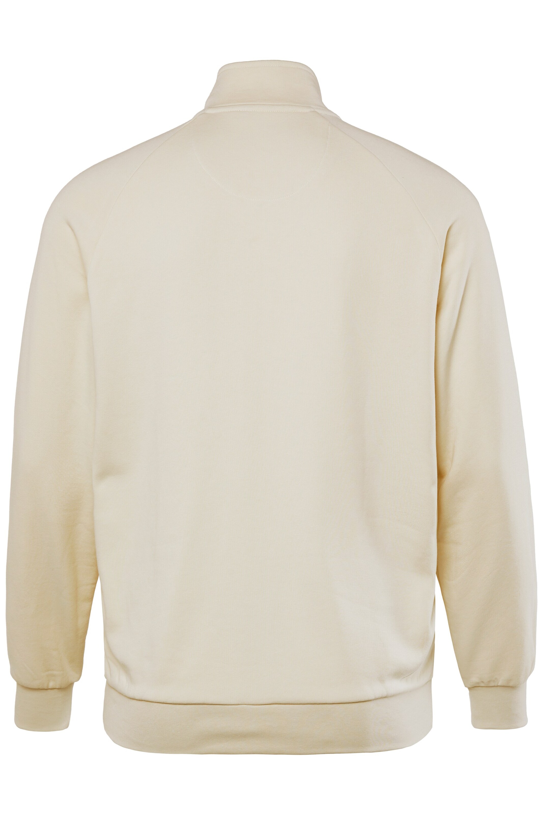 JAY-PI Zip-Up Hoodie in Beige