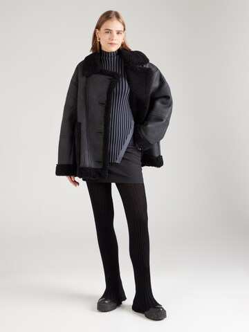 TOPSHOP Winter jacket in Black