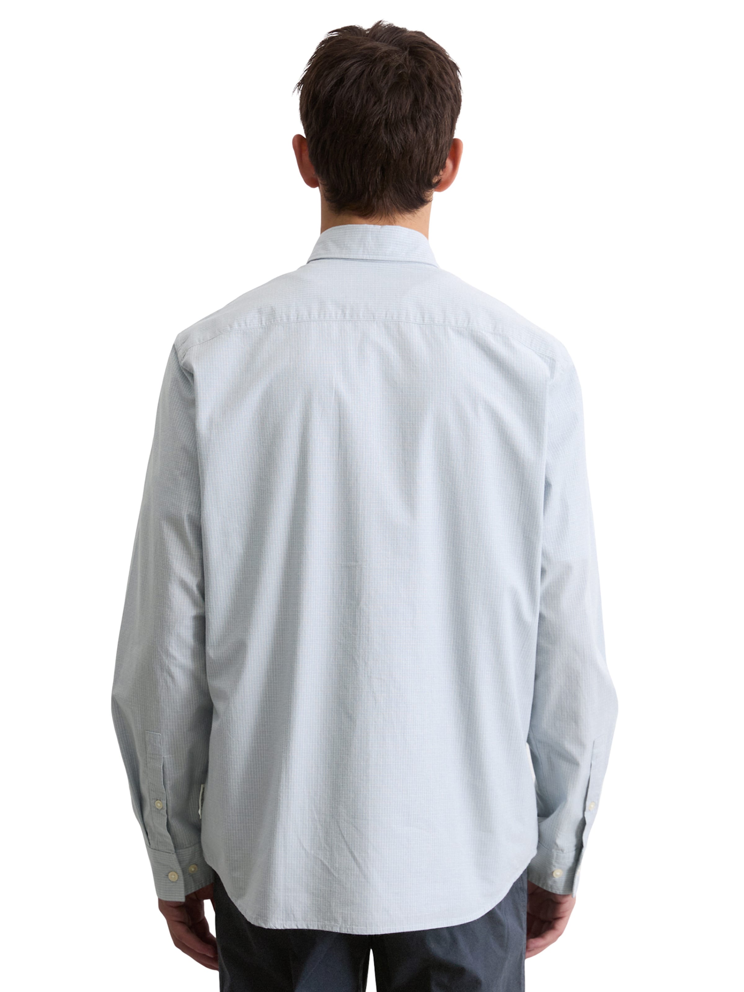 Marc O'Polo Regular fit Overhemd in Blauw