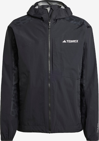 ADIDAS TERREX Outdoorjacke 'Xperior' in Schwarz: Vorderseite