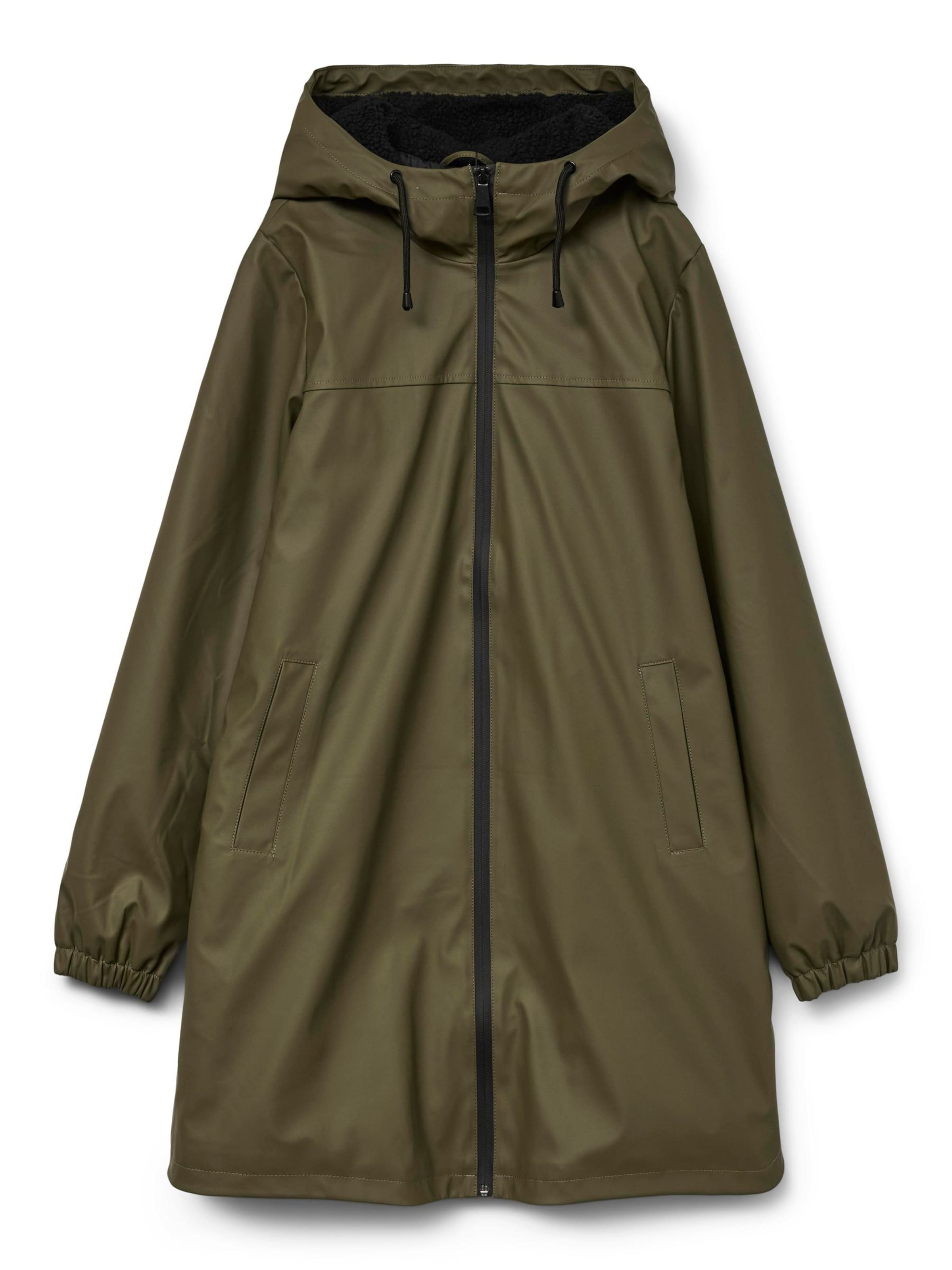 Vero Moda Maternity - Abrigo funcional en verde: frente