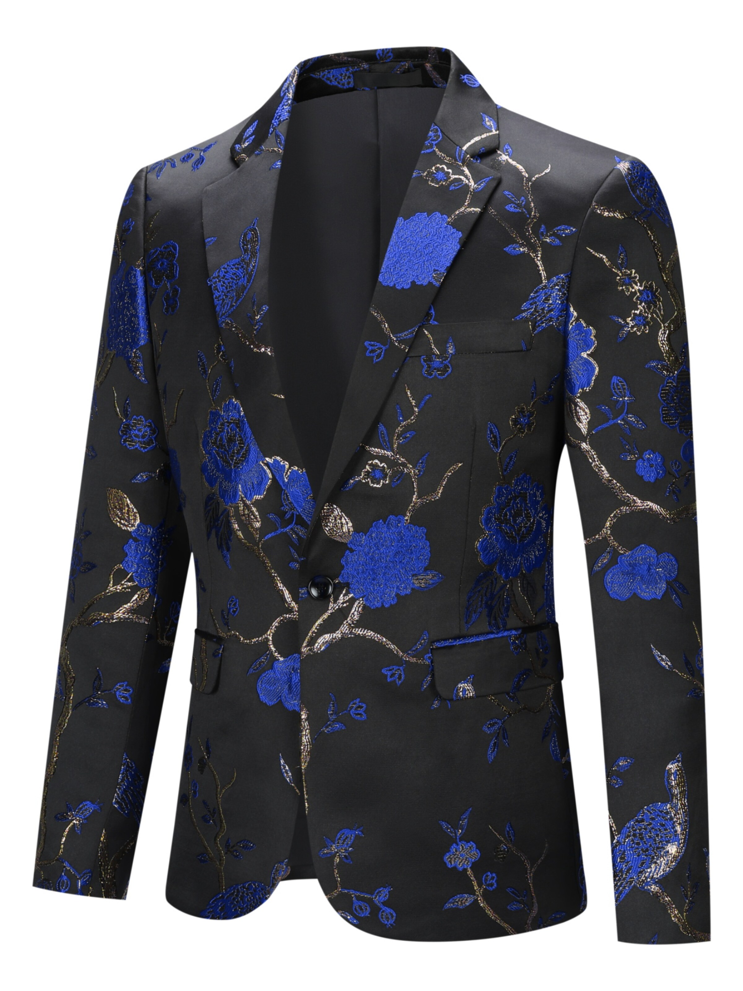 Youthup Slim fit Suit Jacket in Blue