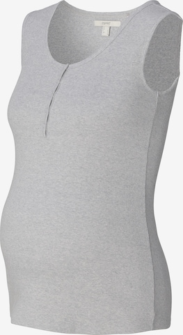 Esprit Maternity Top in Grey: front