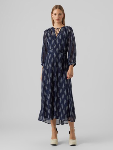 VERO MODA Kleid 'Sara' in Blau: predná strana