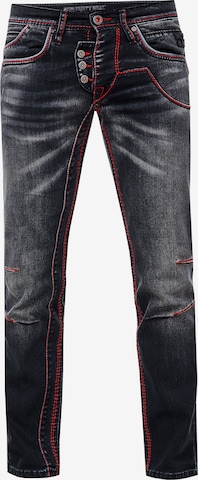 Rusty Neal Regular Jeans 'RUBEN 45' in Zwart: voorkant