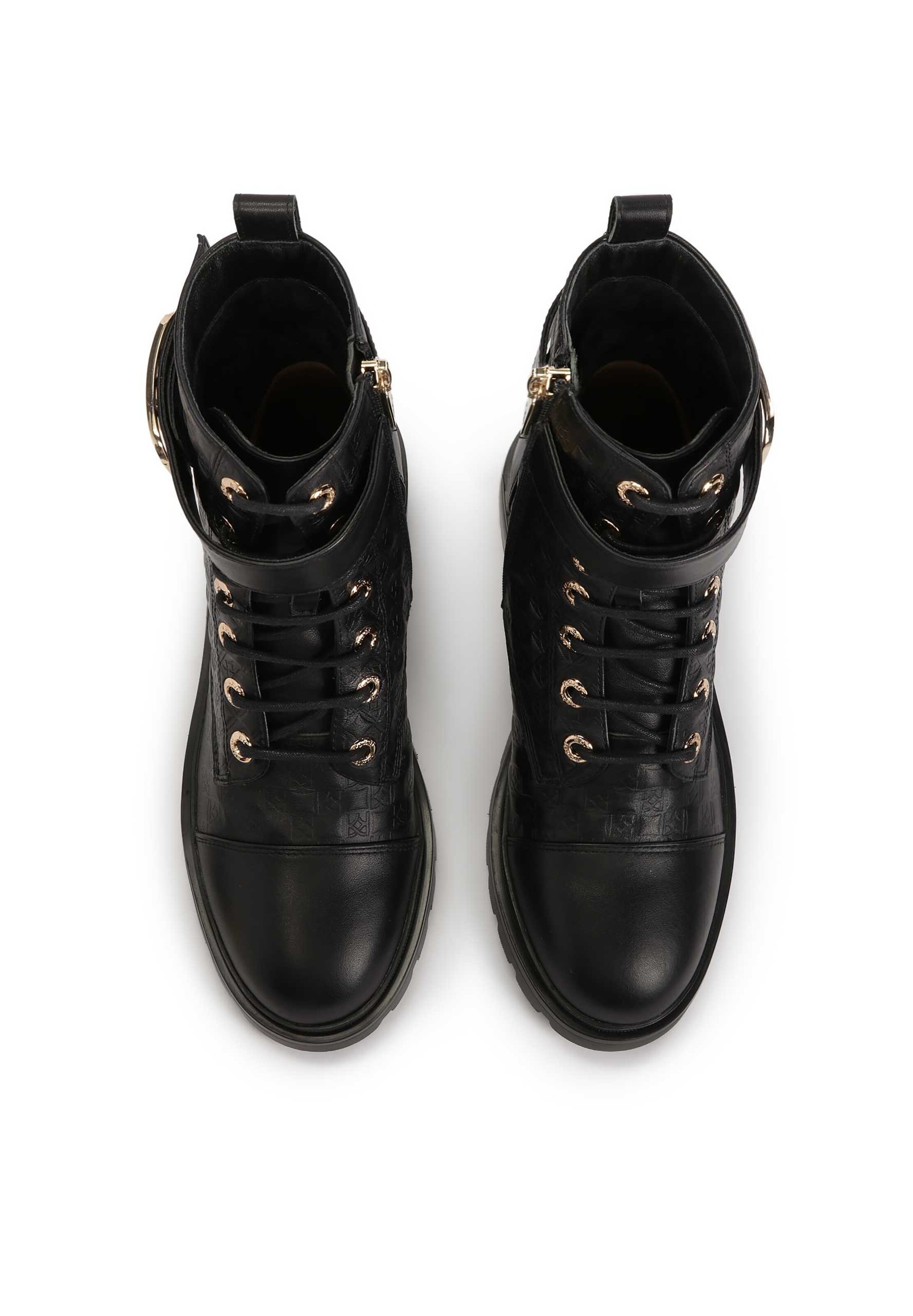 Kazar - Botim com fivela em preto