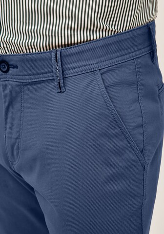 REDPOINT Slimfit Chinohose in Blau
