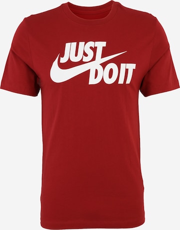 Nike Sportswear Футболка в Красный: спереди