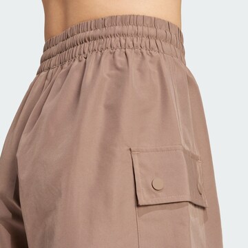 ADIDAS ORIGINALS Loose fit Trousers 'Essentials' in Brown