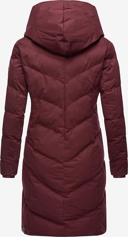 Manteau d’hiver 'Natalka' Ragwear en rouge