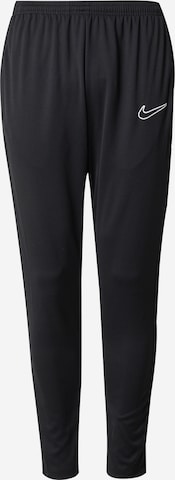 Tapered Pantaloni sport 'Academy 25' de la NIKE pe negru: față