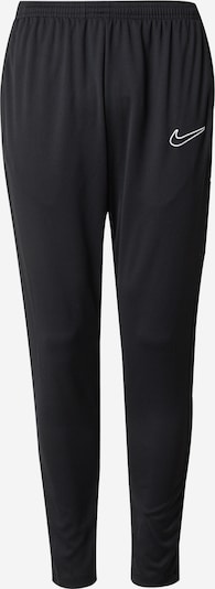 NIKE Toiminnalliset housut 'Academy 25' värissä musta / valkoinen, Tuotenäkymä