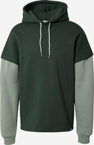 ABOUT YOU x Benny Cristo Sweatshirt 'Jason' in Groen: voorkant