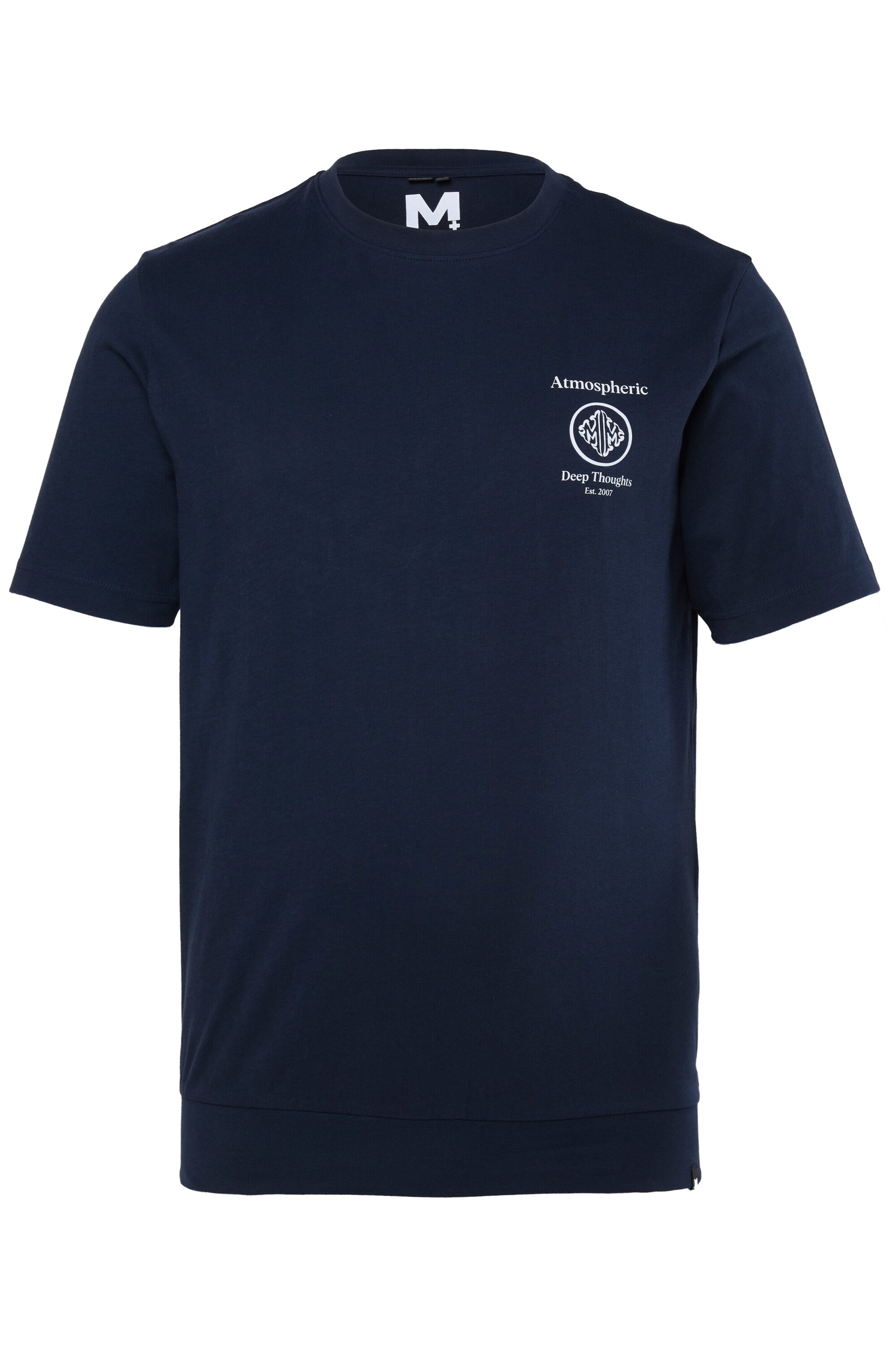 Men Plus Shirt in L in Navy / White, Item view