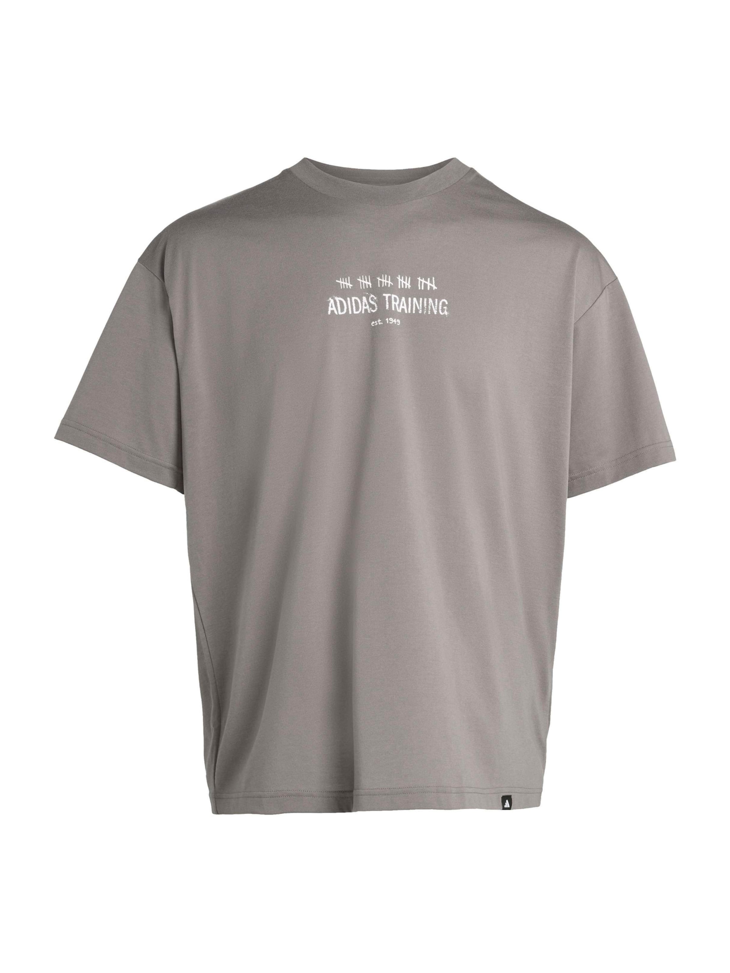 ADIDAS PERFORMANCE - Camiseta funcional 'PWR' en marrón: frente