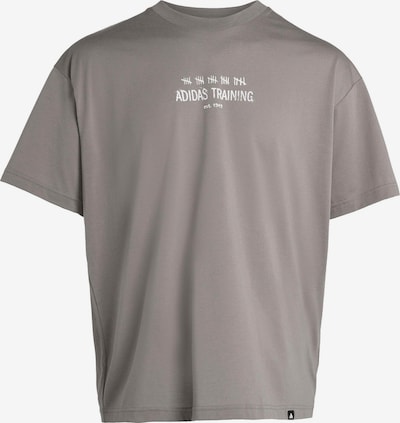 ADIDAS PERFORMANCE Toiminnallinen paita 'Power' värissä mudanvärinen / valkoinen, Tuotenäkymä