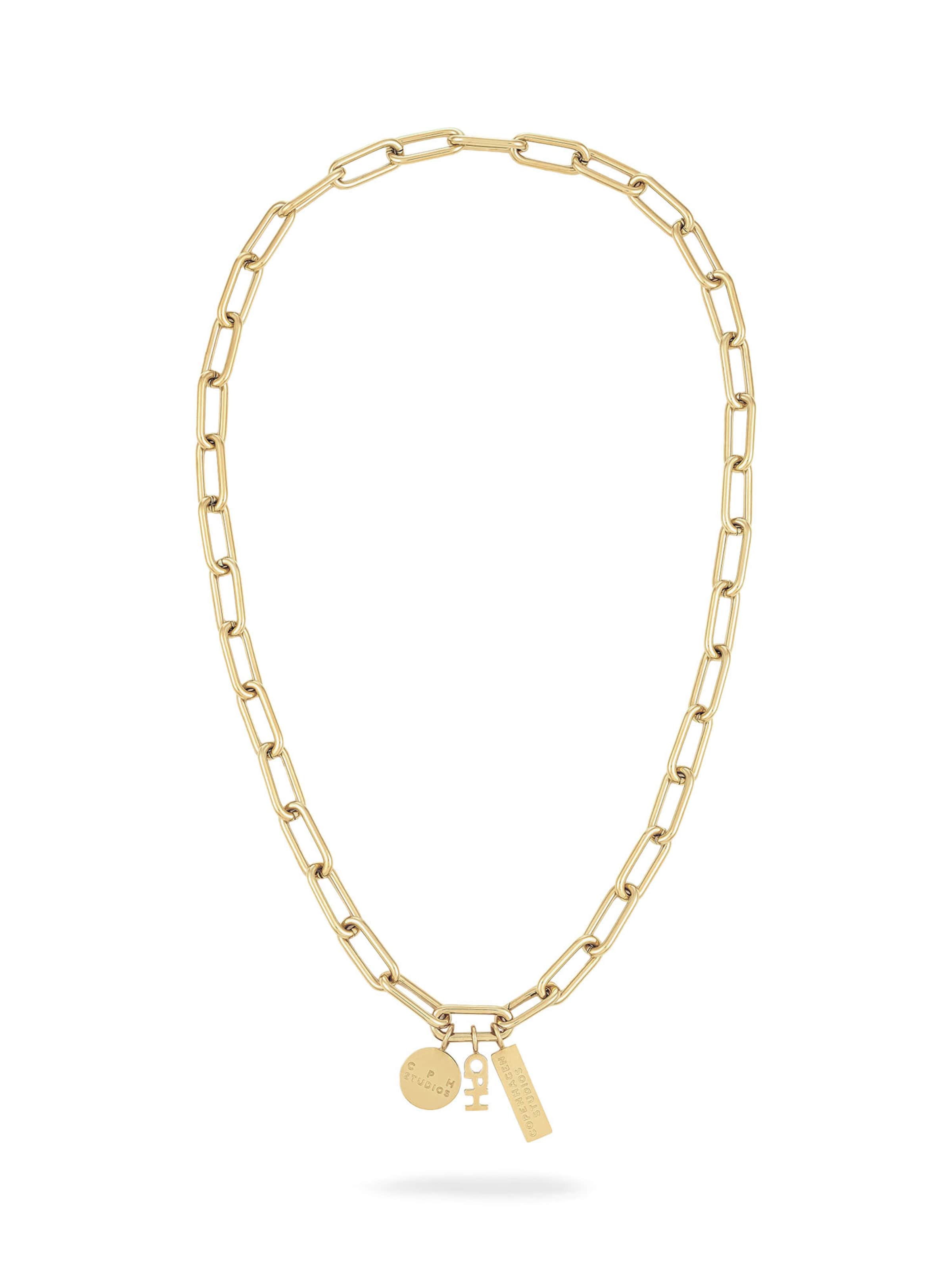 Copenhagen Studios Kette in gold, Produktansicht