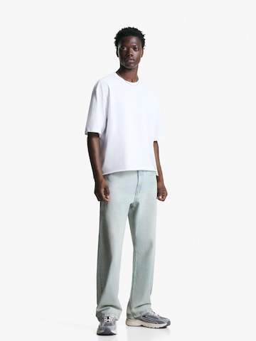 Bershka Baggy Farkut värissä sininen