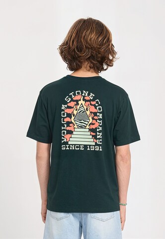 T-Shirt 'Altarium' Volcom en vert : devant