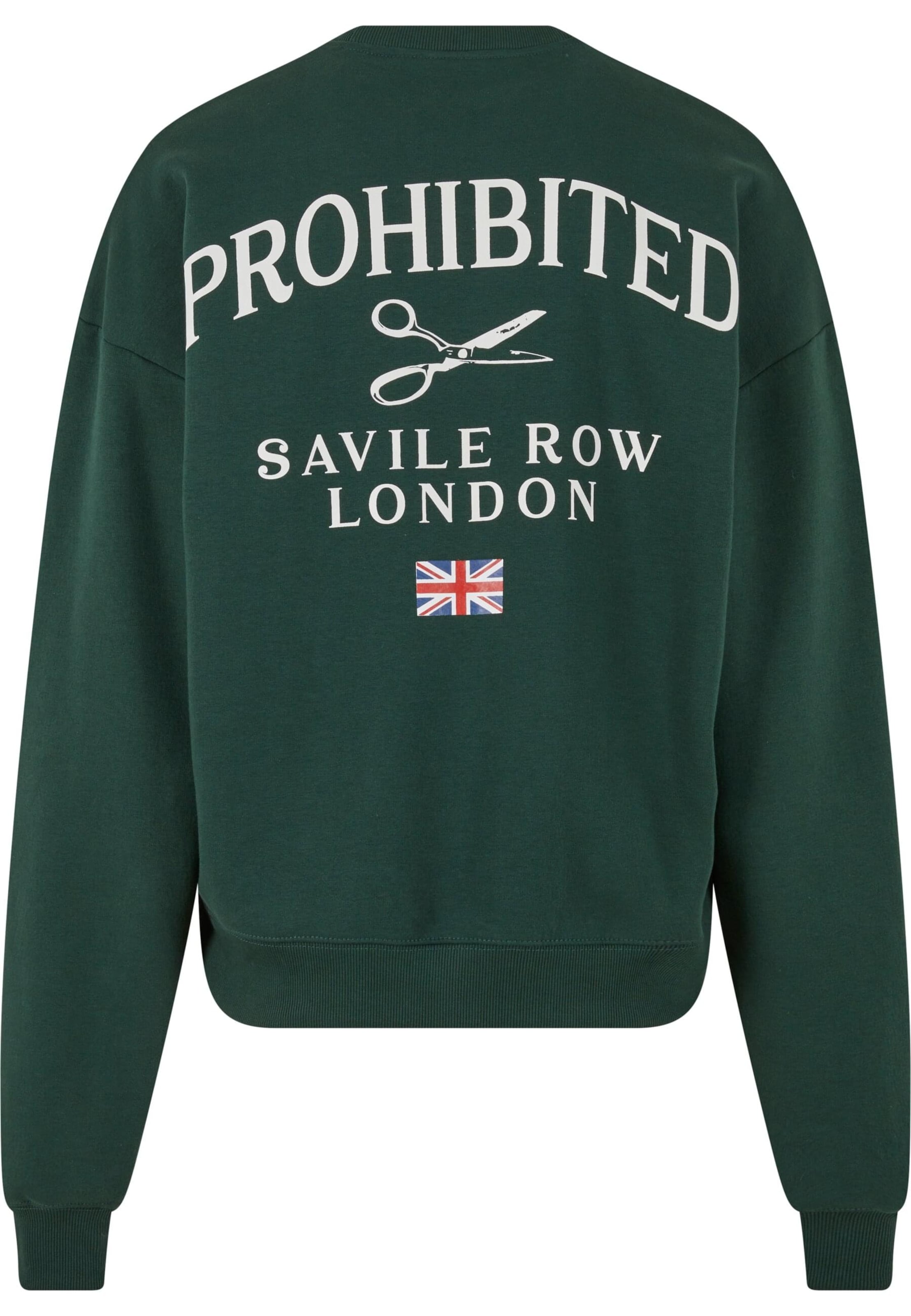 Prohibited - Sudadera 'Savile' en verde