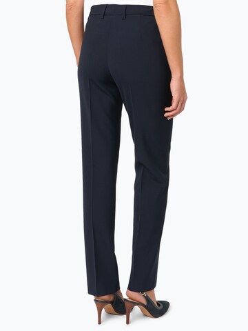 Coupe slim Pantalon à plis TONI en bleu