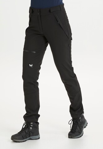 Whistler Regular Workout Pants 'Jewel' in Black