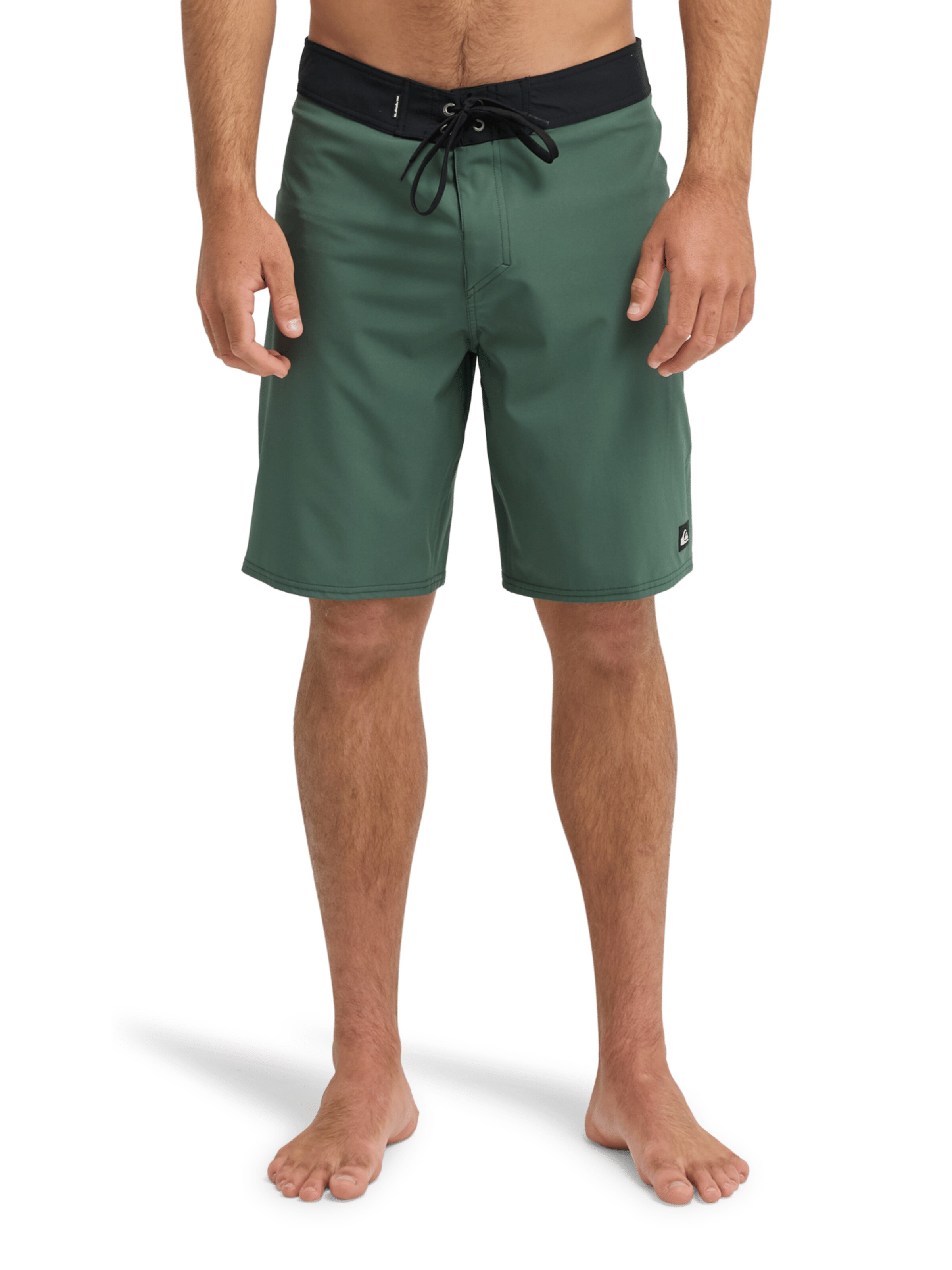 QUIKSILVER Swimming Trunks 'Kaimana' in Green: front