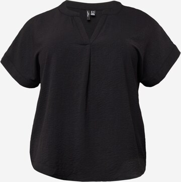 Vero Moda Curve Bluzka 'CINGE' w kolorze czarny: przód