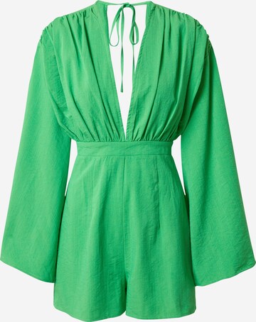 Tuta jumpsuit di Misspap in verde: frontale