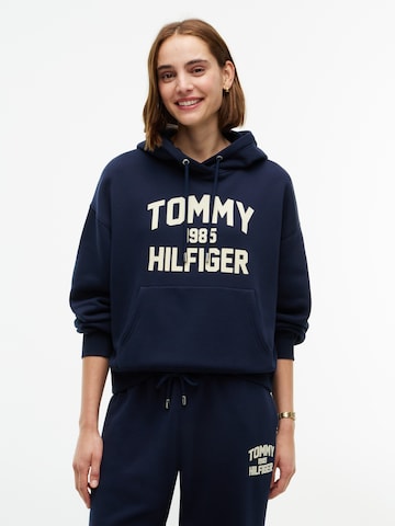 TOMMY HILFIGER Sweatshirt 'Varsity' in Blau: Vorderseite