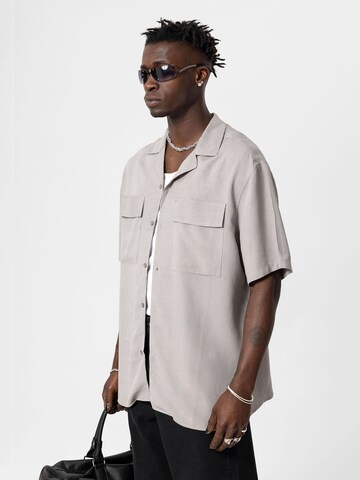Fit confort Chemise 'Athens' VAMOS CLO en gris