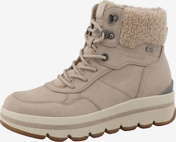 Boots da neve di TOM TAILOR in beige: frontale