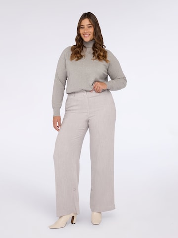 Regular Pantalon Fiorella Rubino en beige