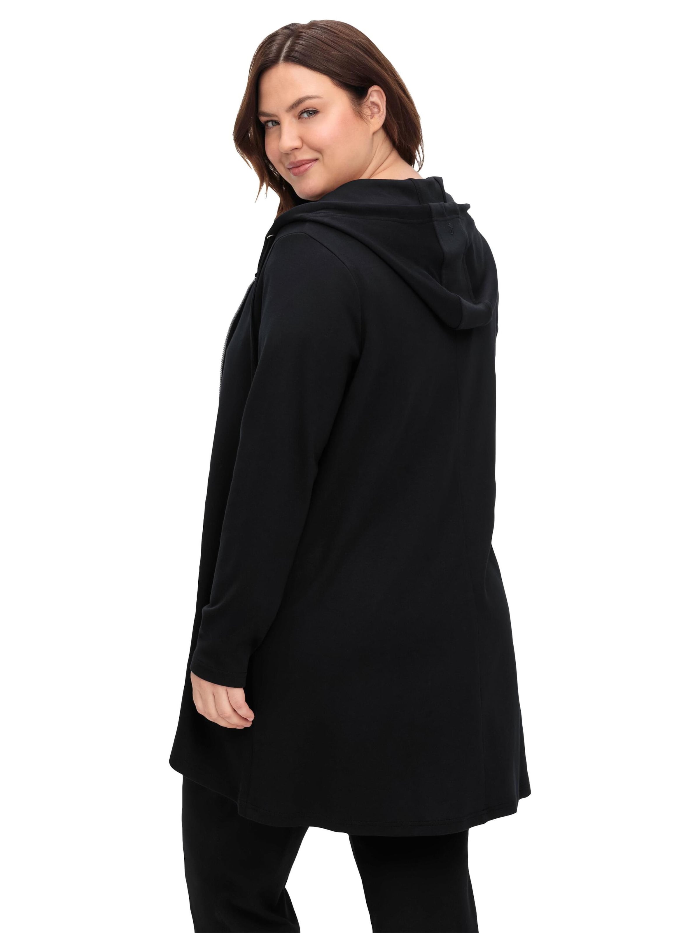 SHEEGO Sweatvest in Zwart