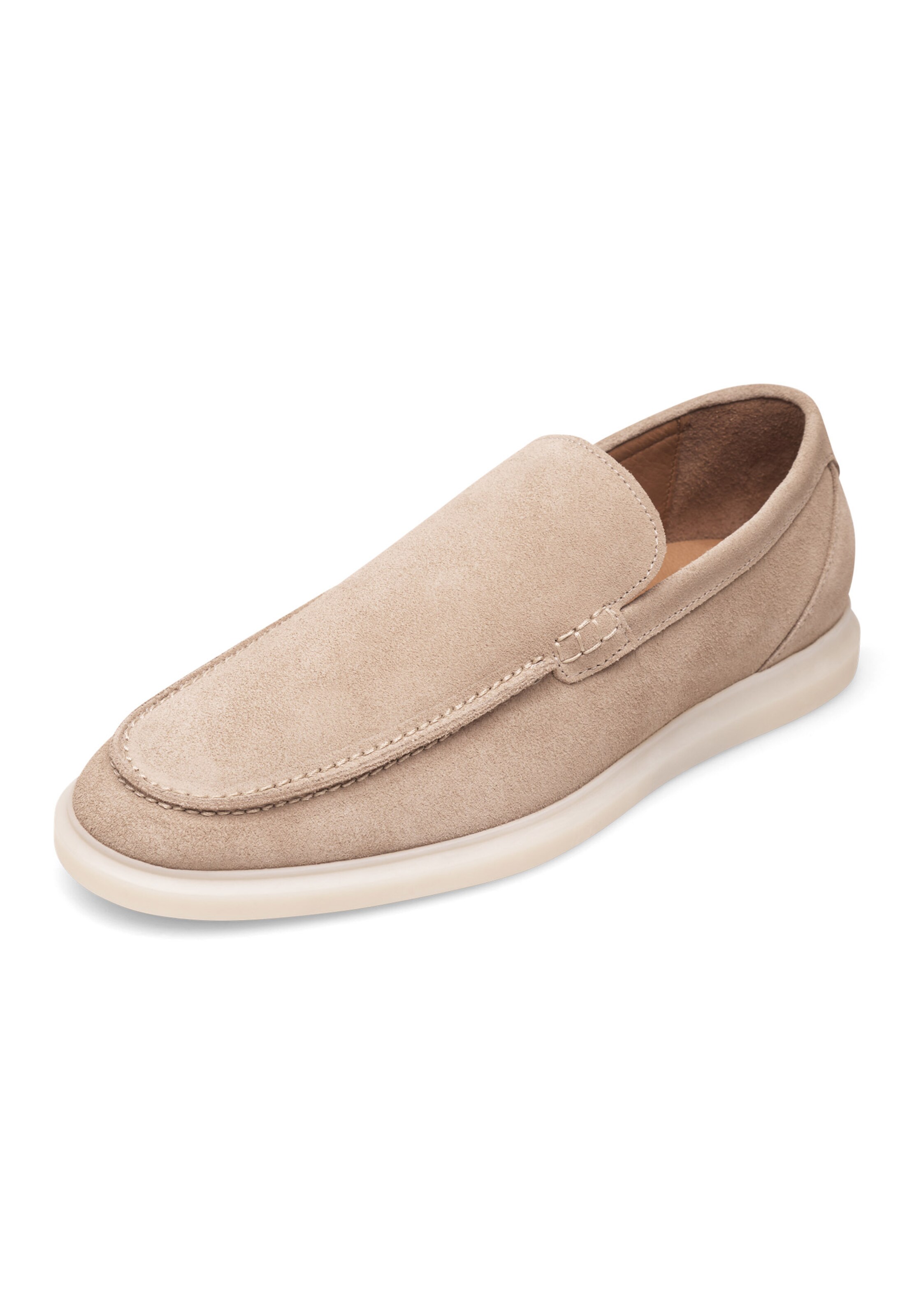 Henry Stevens Slipper 'Elia' in Beige: Vorderseite