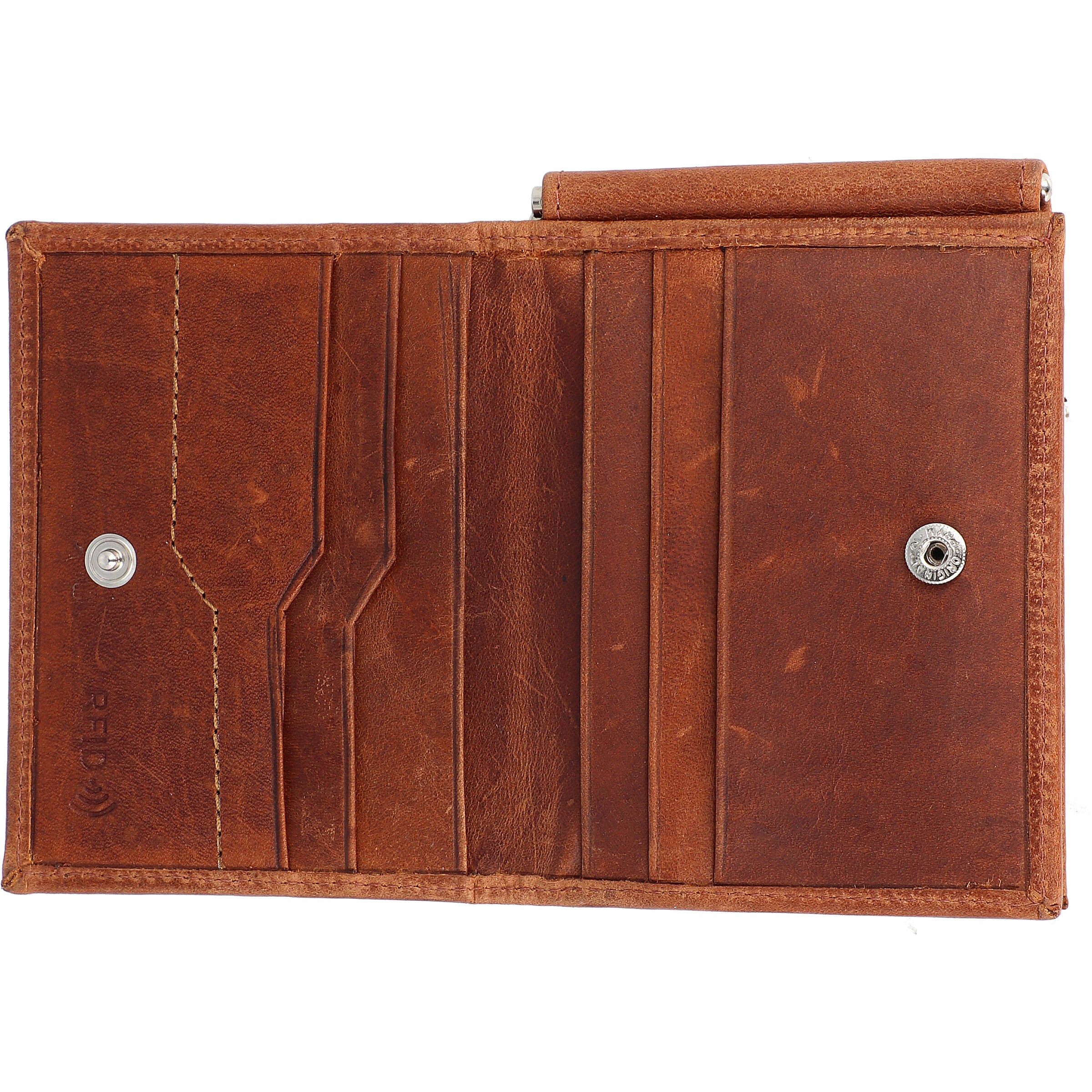 MIKA Portemonnee in Bruin