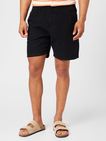 GAP Normální Chino kalhoty – černá: přední strana
