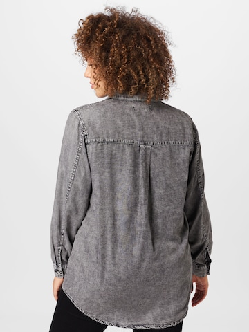 ONLY Carmakoma Blouse 'Lea' in Grey