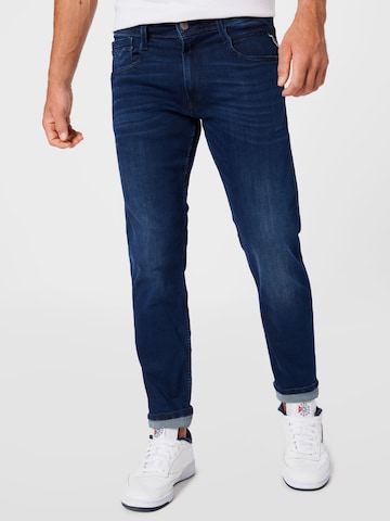 REPLAY Slimfit Jeans 'Anbass' in Blau: predná strana